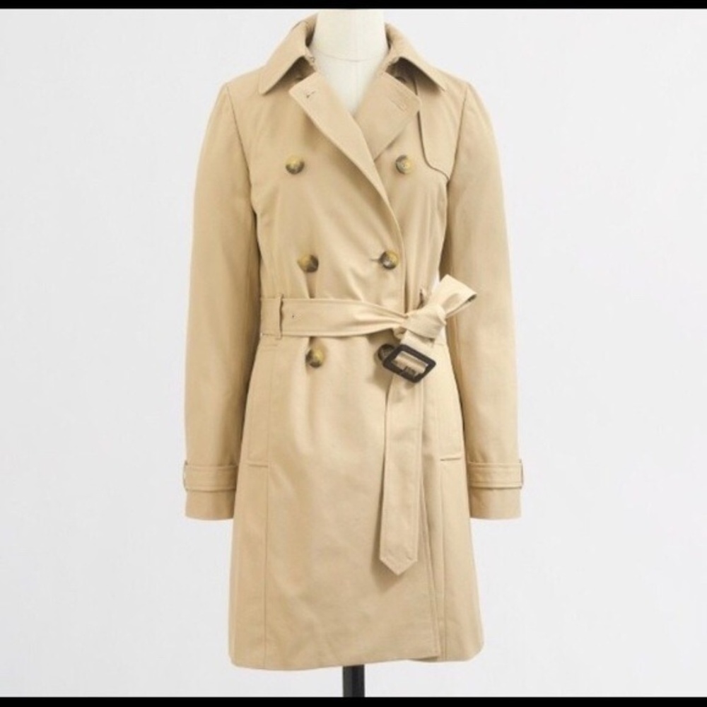 J. Crew Factory Belted Trench Coat